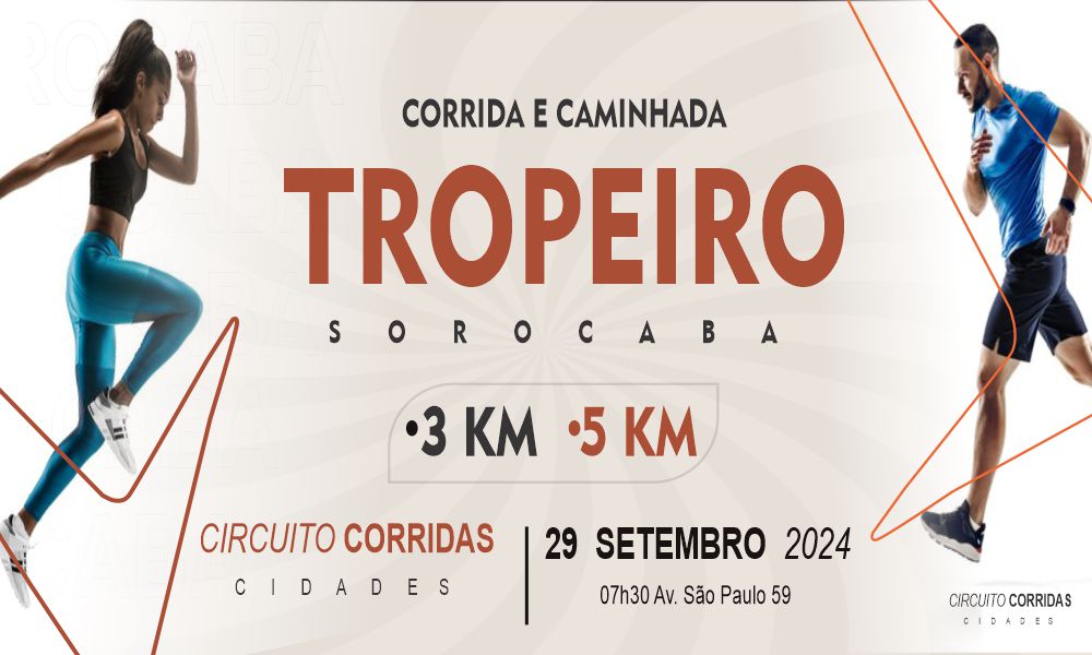 Corrida Caminhada TROPEIRO 5KM