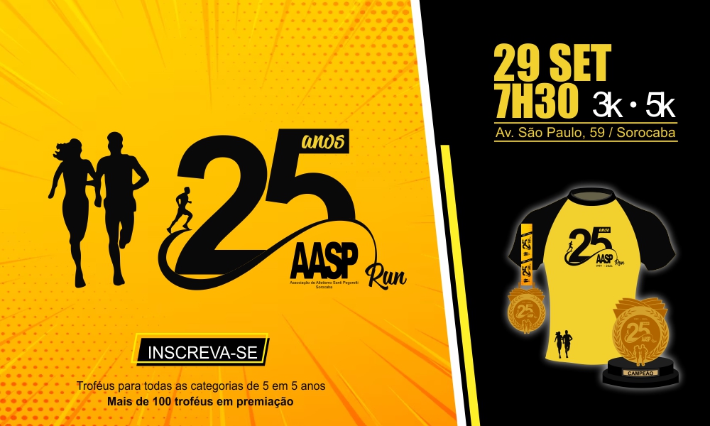 AASP RUN 25 ANOS