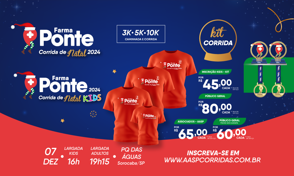 Corrida de Natal Farma Ponte